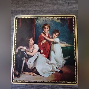 Vintage Decorative Tin- ' The Children Of Sir Samuel Fludyer'